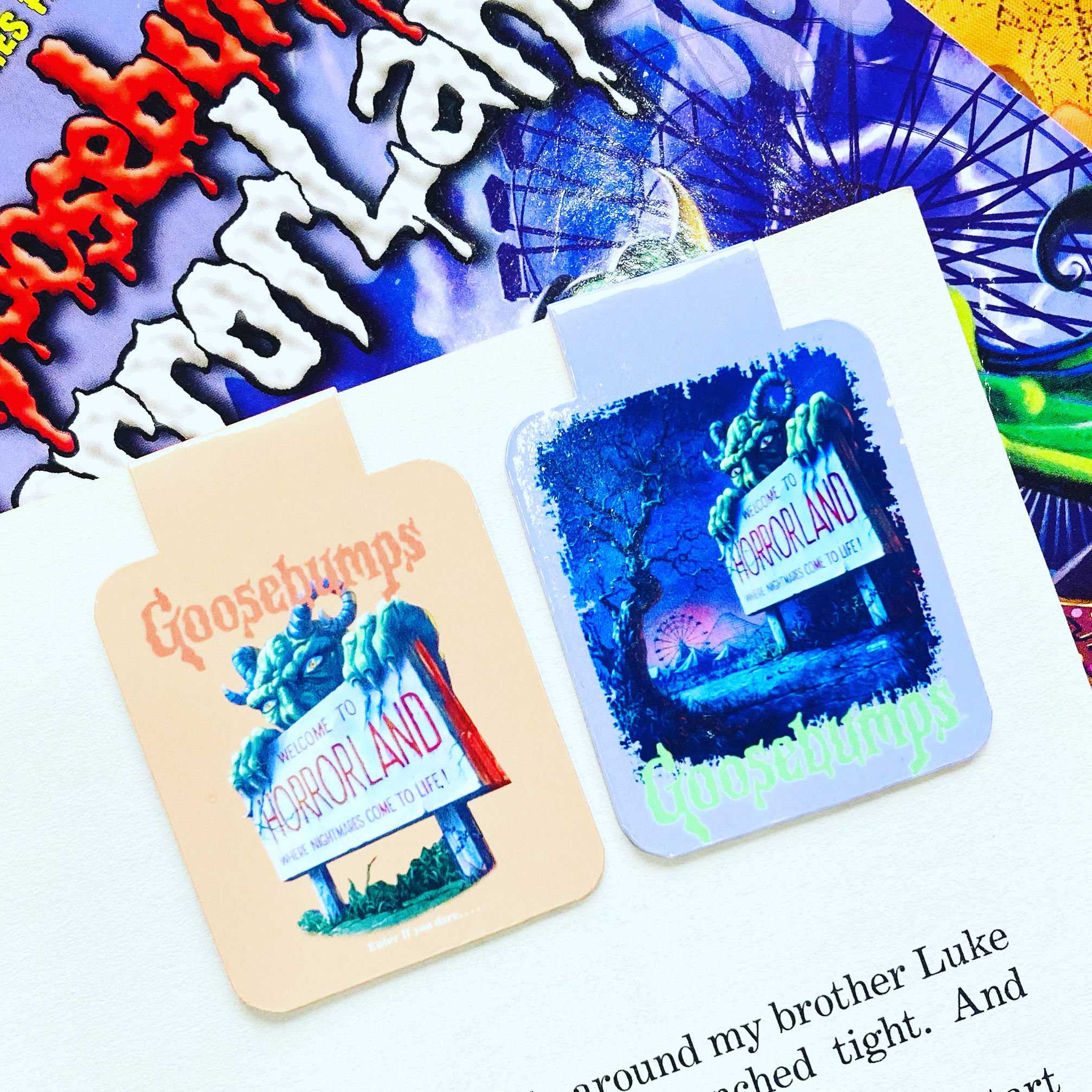 Goosebumps Magnetic Bookmark