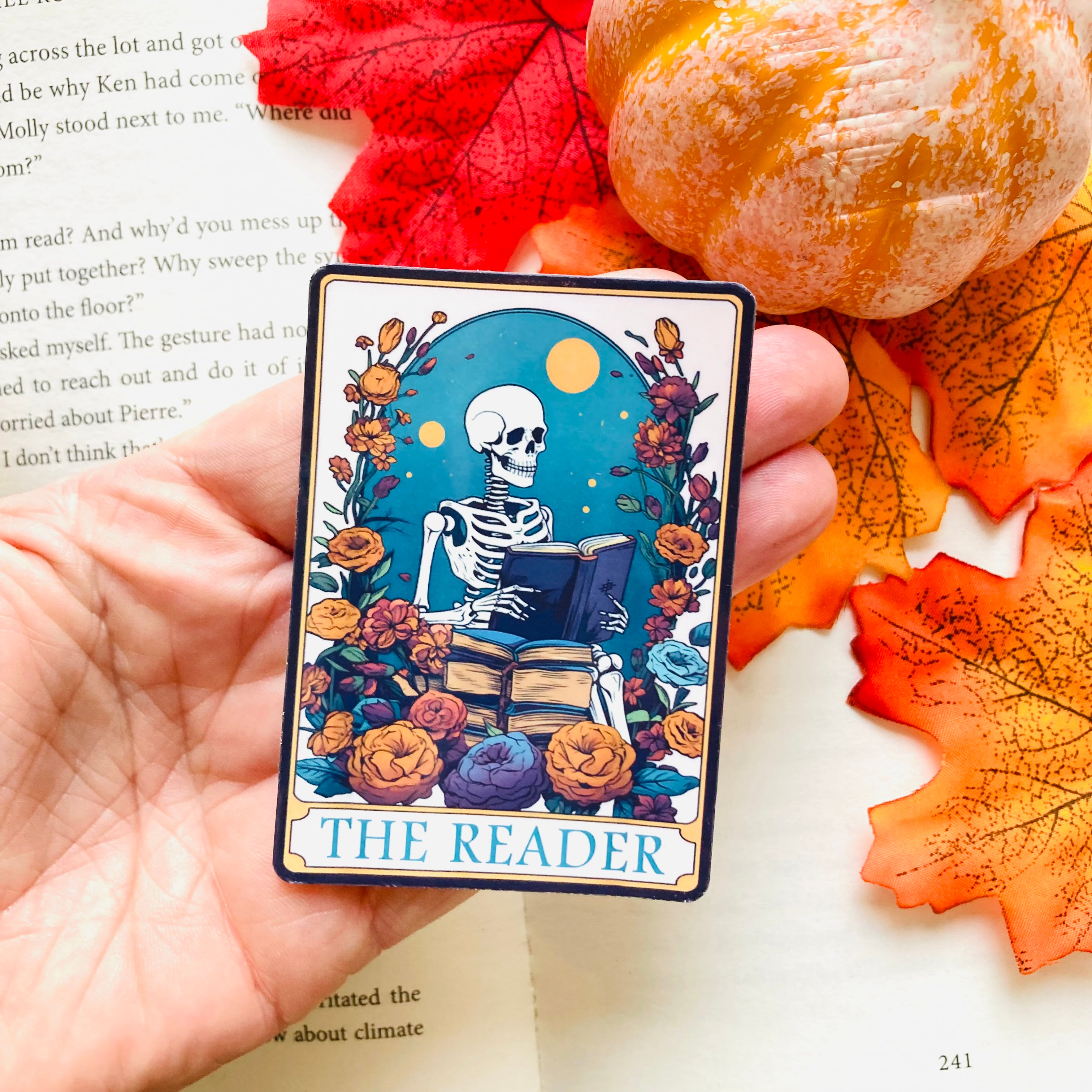 The Reader Tarot Card sticker