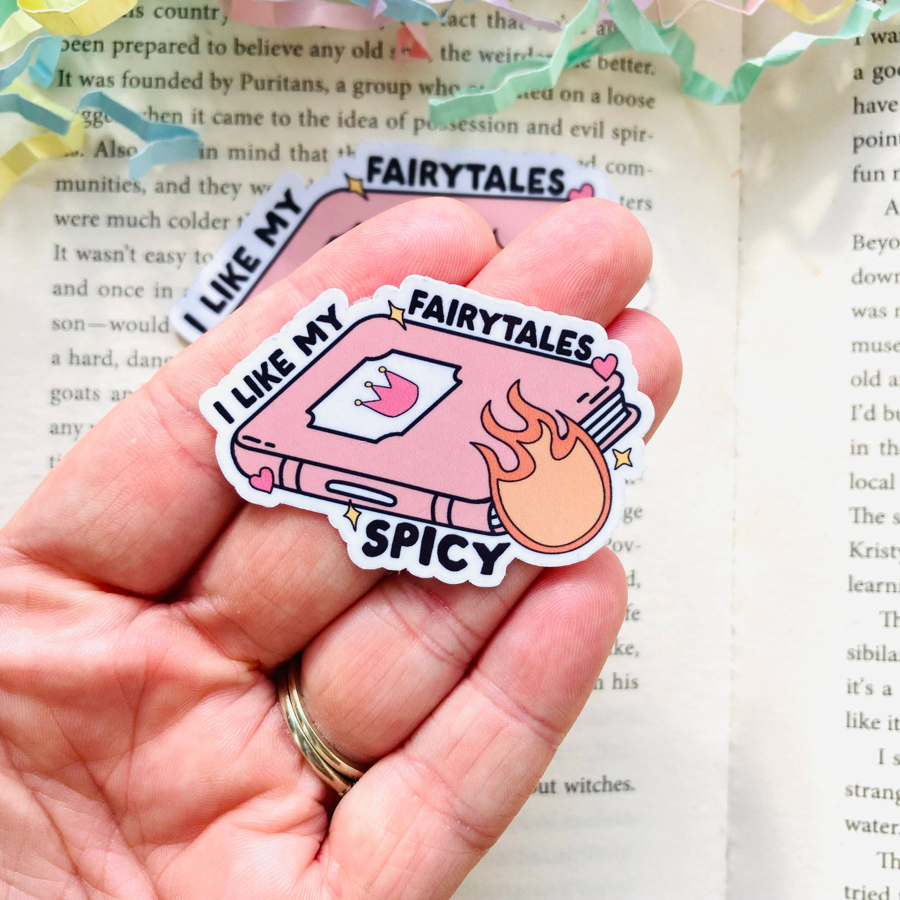 I like my fairytales spicy sticker
