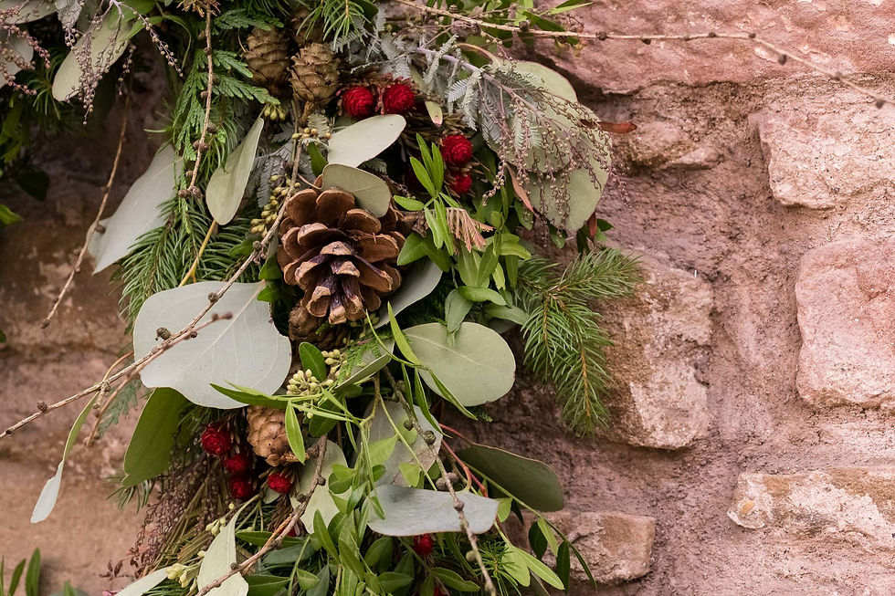 Thumbnail: Olivia Medium Wreath (40cm approx size) 