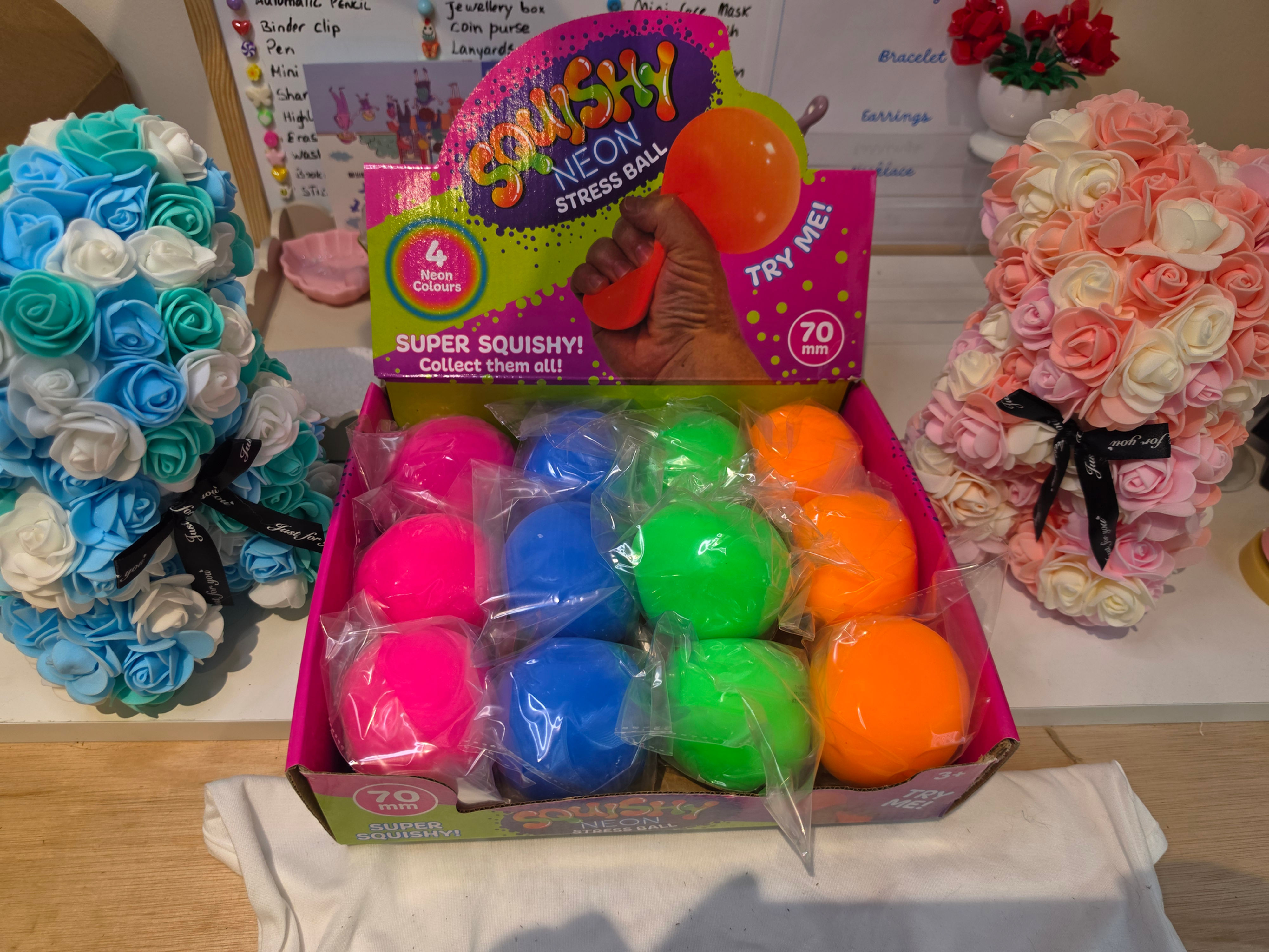 🌈 Neon Stress Ball 💖