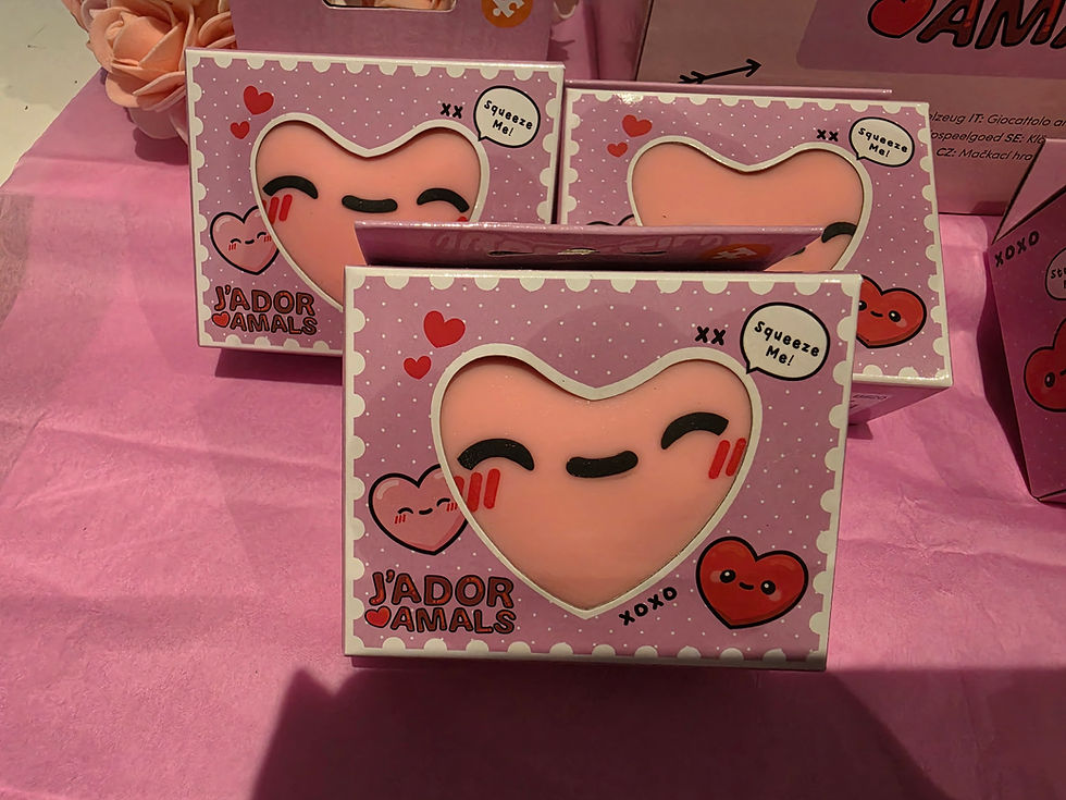 Thumbnail: ❤️ J’Adoramals Squeezy Stretchy Heart Toy ❤️
