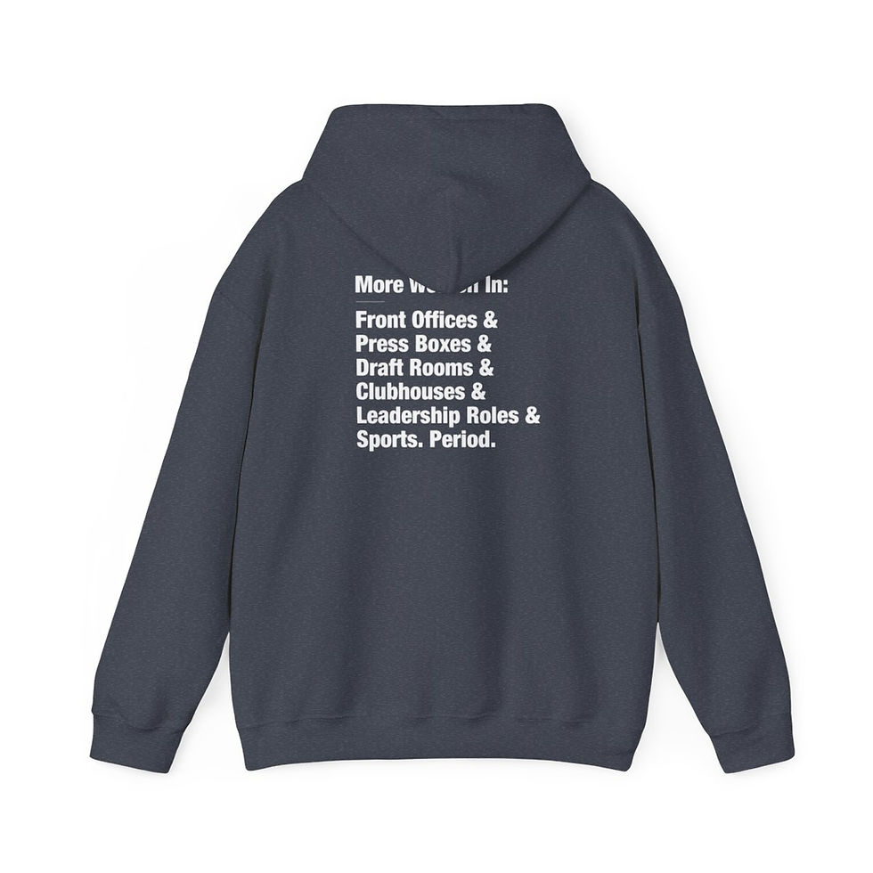 Thumbnail: empowHERed Hooded Sweatshirt (Navy)