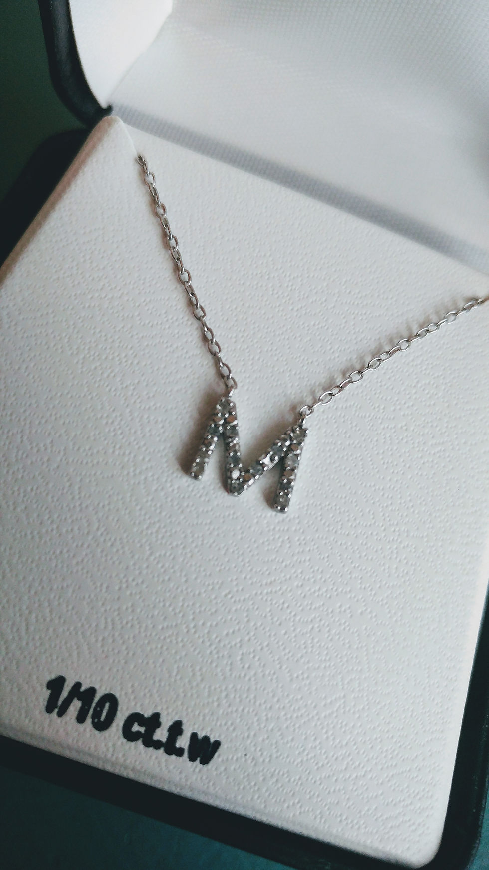 Thumbnail: Diamond "M" Necklace