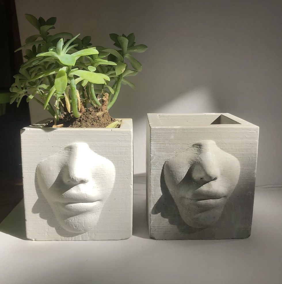 Thumbnail: Gray Suculent Pot