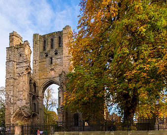 A picture of Kelso Abbey in the Scottish Borders.