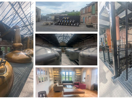 The Borders Distillery in Hawick on a private tour with Drummond Scottish Tours.
