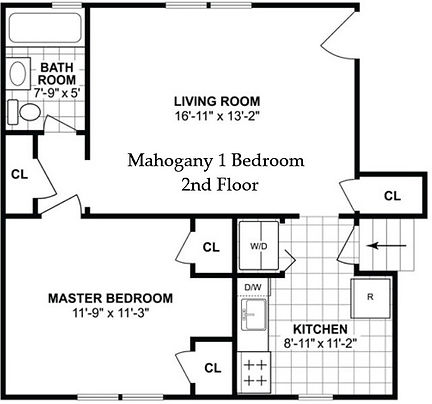Floor Plan 1 Bd Mahogany 2nd FL.jpg