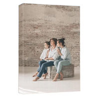 Custom canvas print featuring a vibrant design or photo.