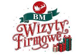 Przycisk wizyty firmowe Mikołaja