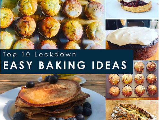 Top Ten Easy Lockdown Baking Recipes to tease out that culinary Goddess in you...