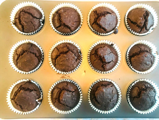 FREE FROM Vegan Chocolate Chip Muffin Recipe. Gluten Free, Sugar Free & Dairy Free