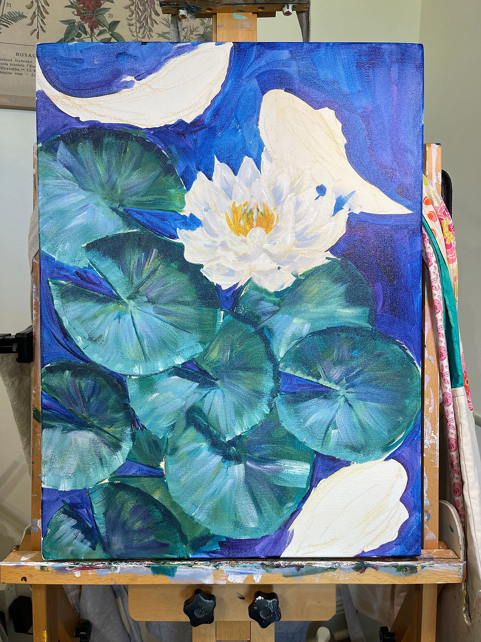 Thumbnail: Smith's Koi Pond      Acrylic 16x24