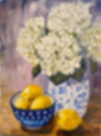 Thumbnail: Hydrangeas and Lemons