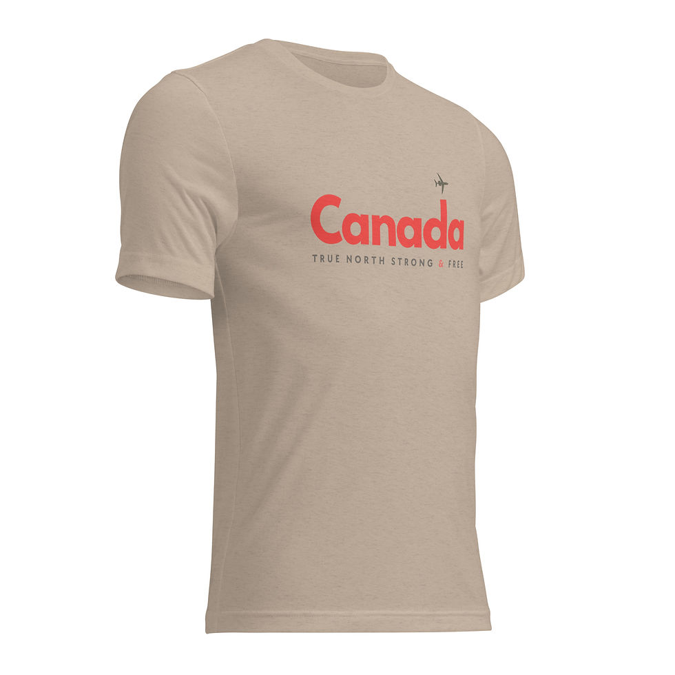 Thumbnail: Canada True North Strong & Free T-Shirt