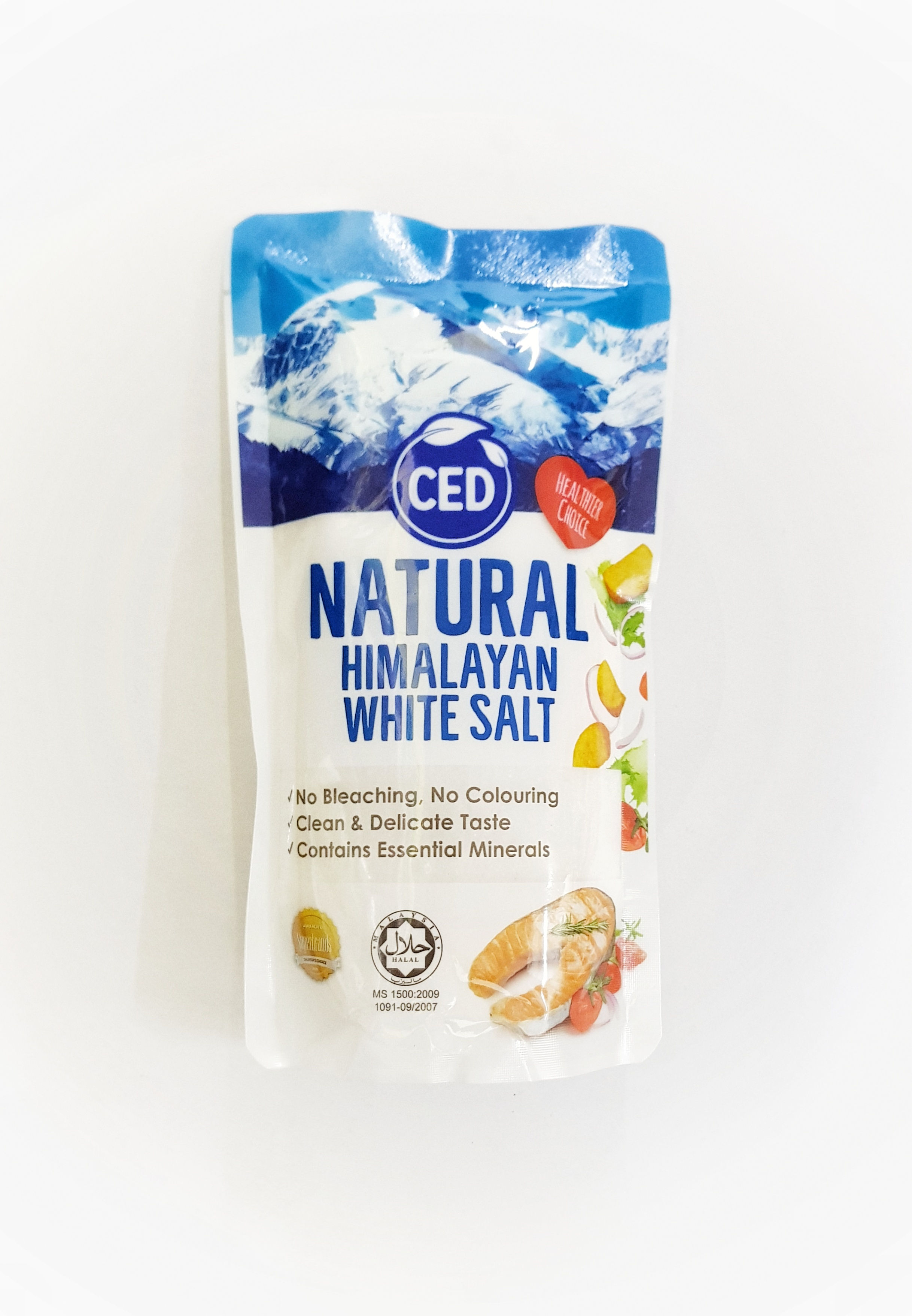 CED NATURAL HIMALAYAN WHITE SALT 500G