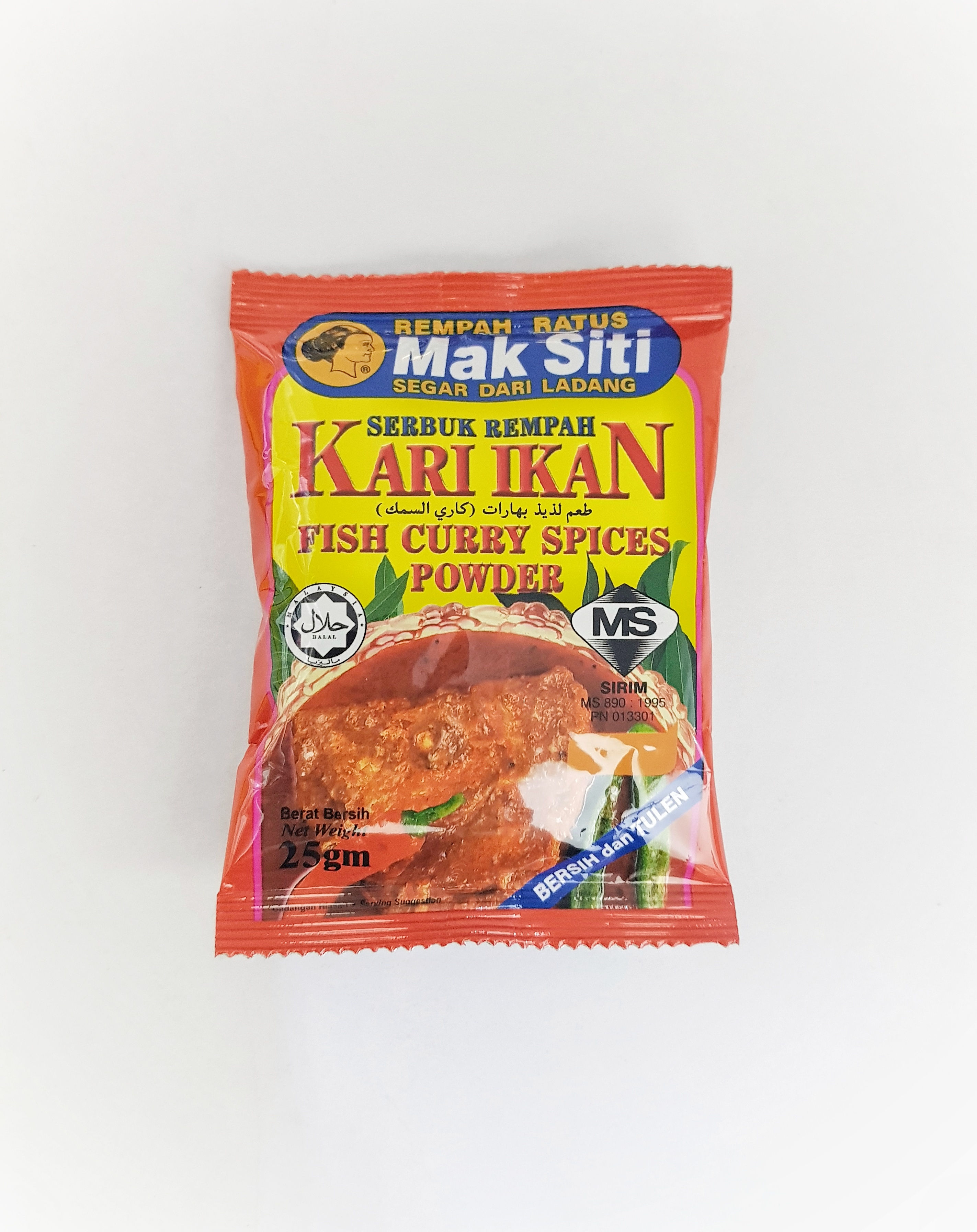 MAK SITI REMPAH KARI IKAN 25G