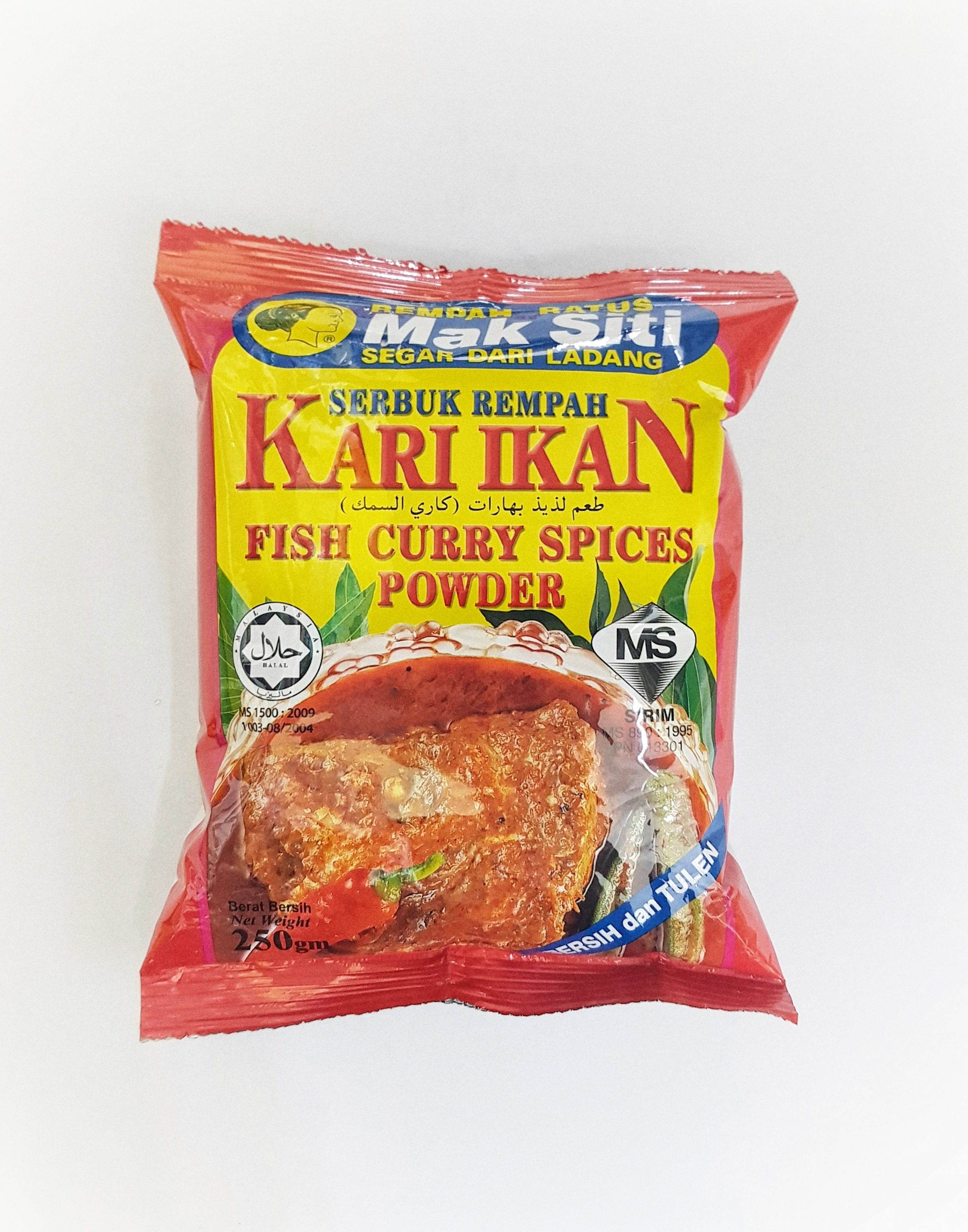 MAK SITI REMPAH KARI IKAN 250G