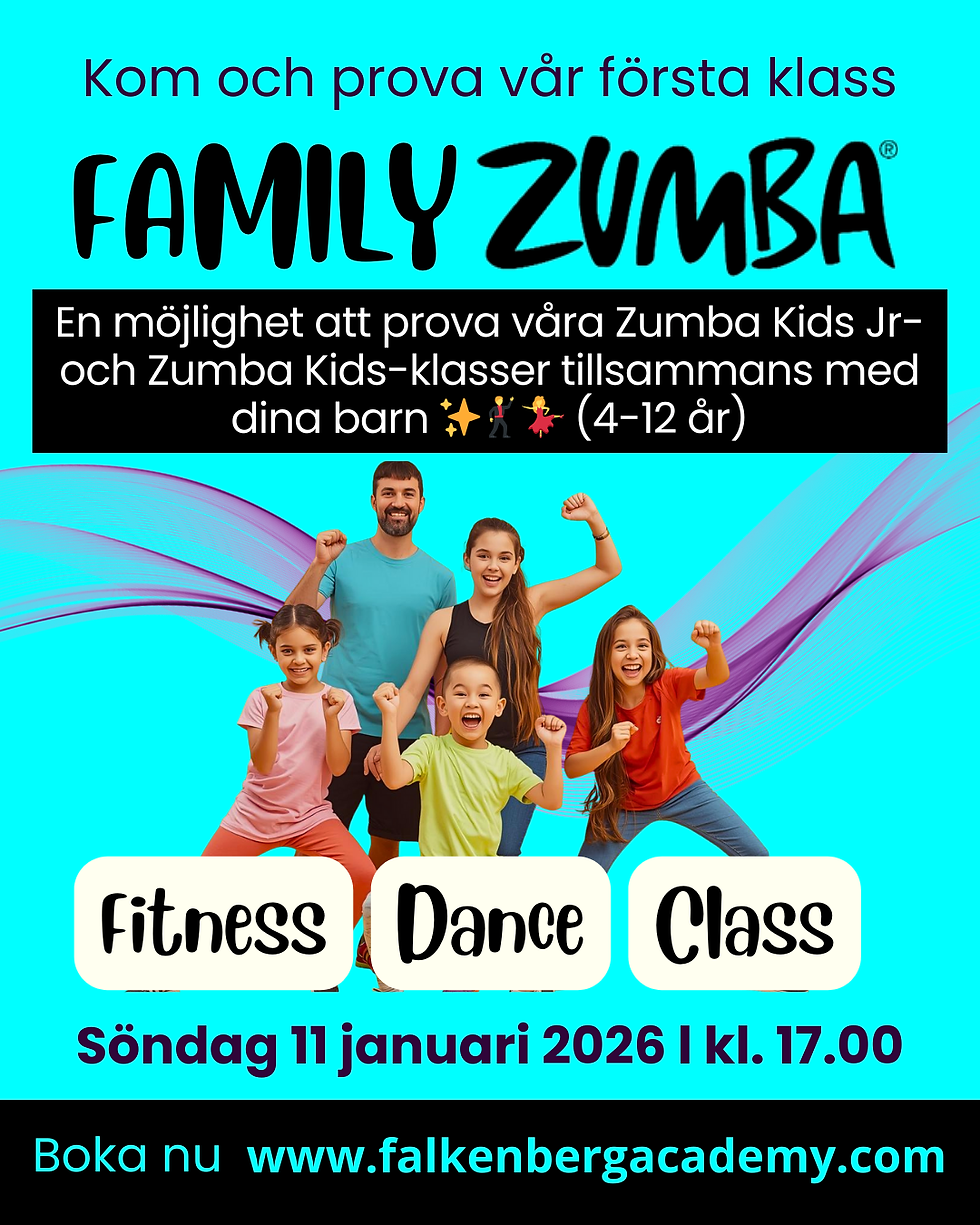 GRATIS FAMILY ZUMBA GETINGE