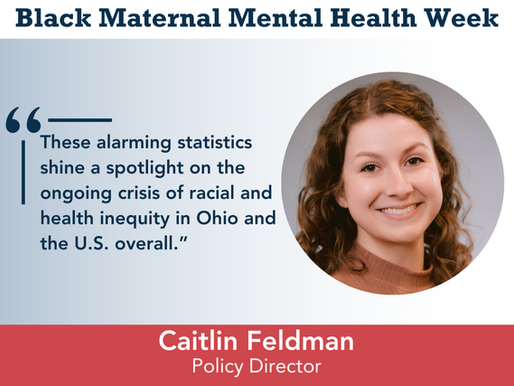 Recognizing Black Maternal Mental Health Week