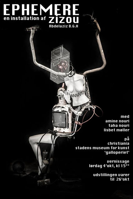 EPHEMERE – an installation by ZIZOU Abdelaziz BGH