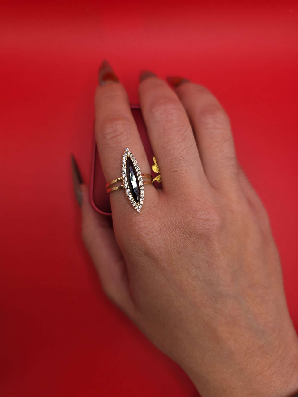 Miniatura: Ring 14k size 9