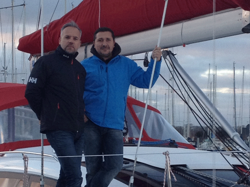 Co and boat,Nicolas SAILLY & William NEDELEC