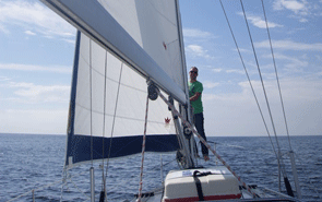 Nicolas SAILLY co and boat Vannes