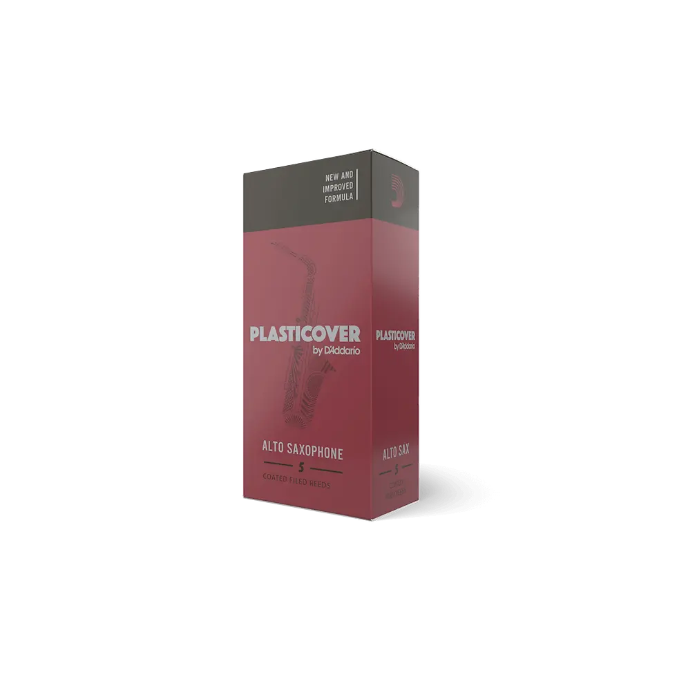 Thumbnail: D'Addario Plasticover 3.0 Alto Sax Reed - Box of 5