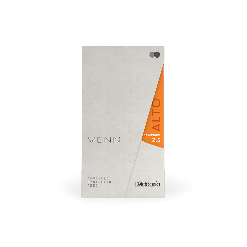 Thumbnail: D'Addario VAS0125G2 Venn Advanced Synthetic Alto Saxophone Reed, 2.5