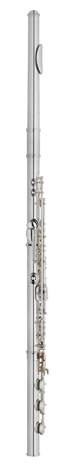 Thumbnail: Haynes AF482-CO Amadeus Sterling Silver Riser, Silver-Plated Headjoint, Body, an