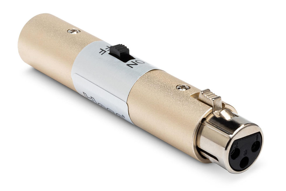 Hosa GMS-274 External Power Switch for Dynamic Microphone