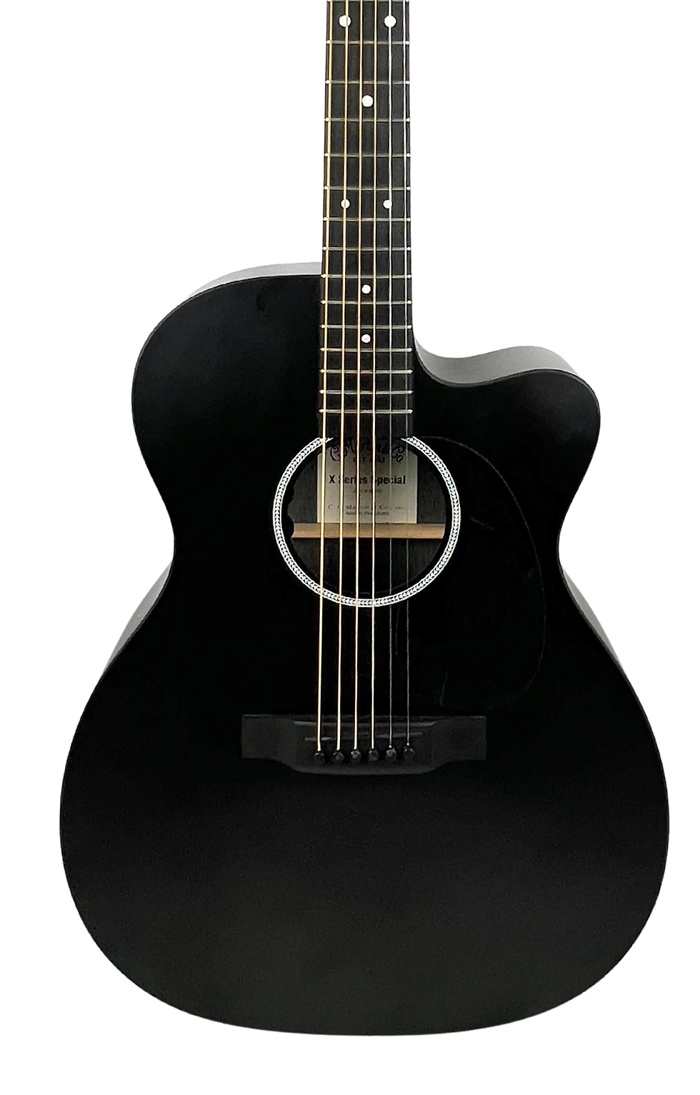 Martin X-Series Special Acoustic Electric Guitar, Black Pre-Owned w/ Case