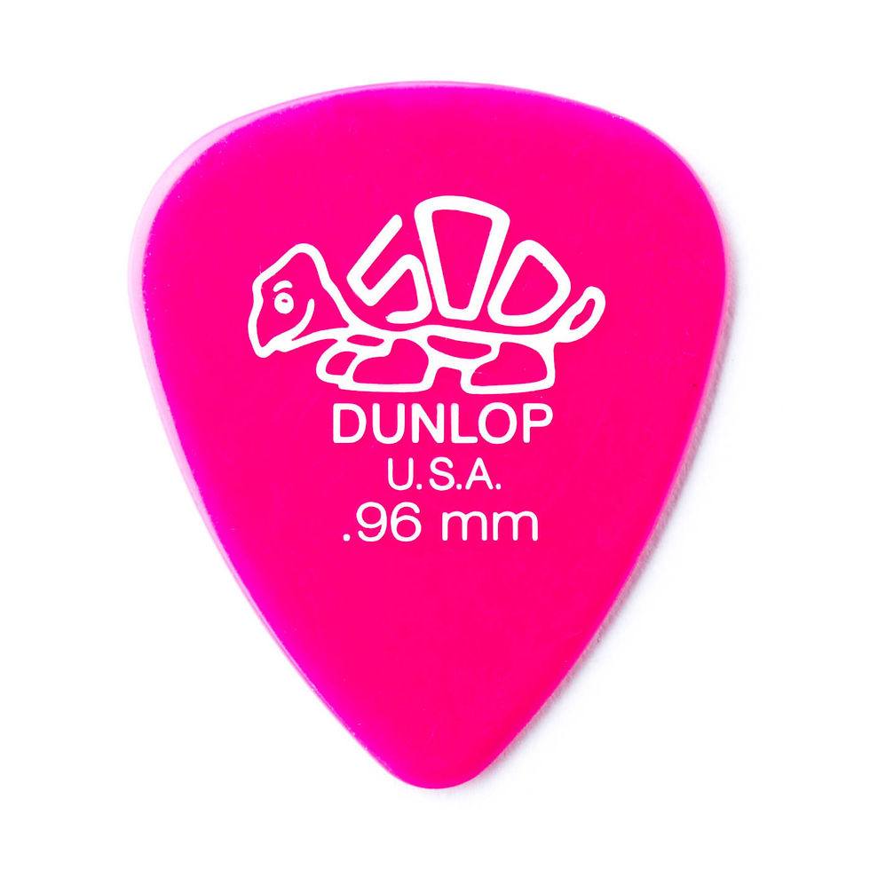 Dunlop Delrin Standard .96mm Guitar Pick, 12 PACK
