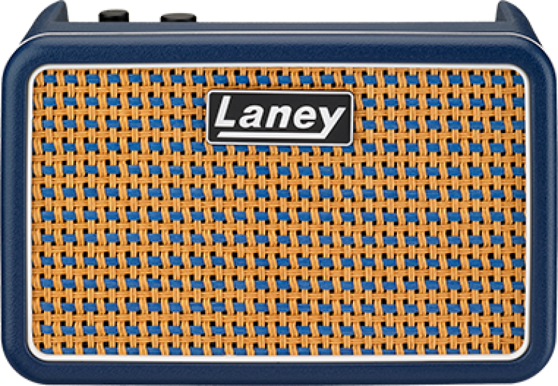 Thumbnail: Laney PRISM-MINI-BL Portable Stereo Multi FX Guitar Amp & Bluetooth Speaker, Blu