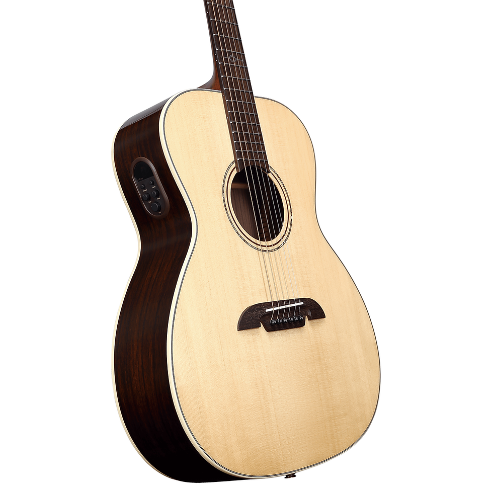 Thumbnail: Alvarez AF70E Artist Series Folk OM Acoustic Electirc Guitar, Natural