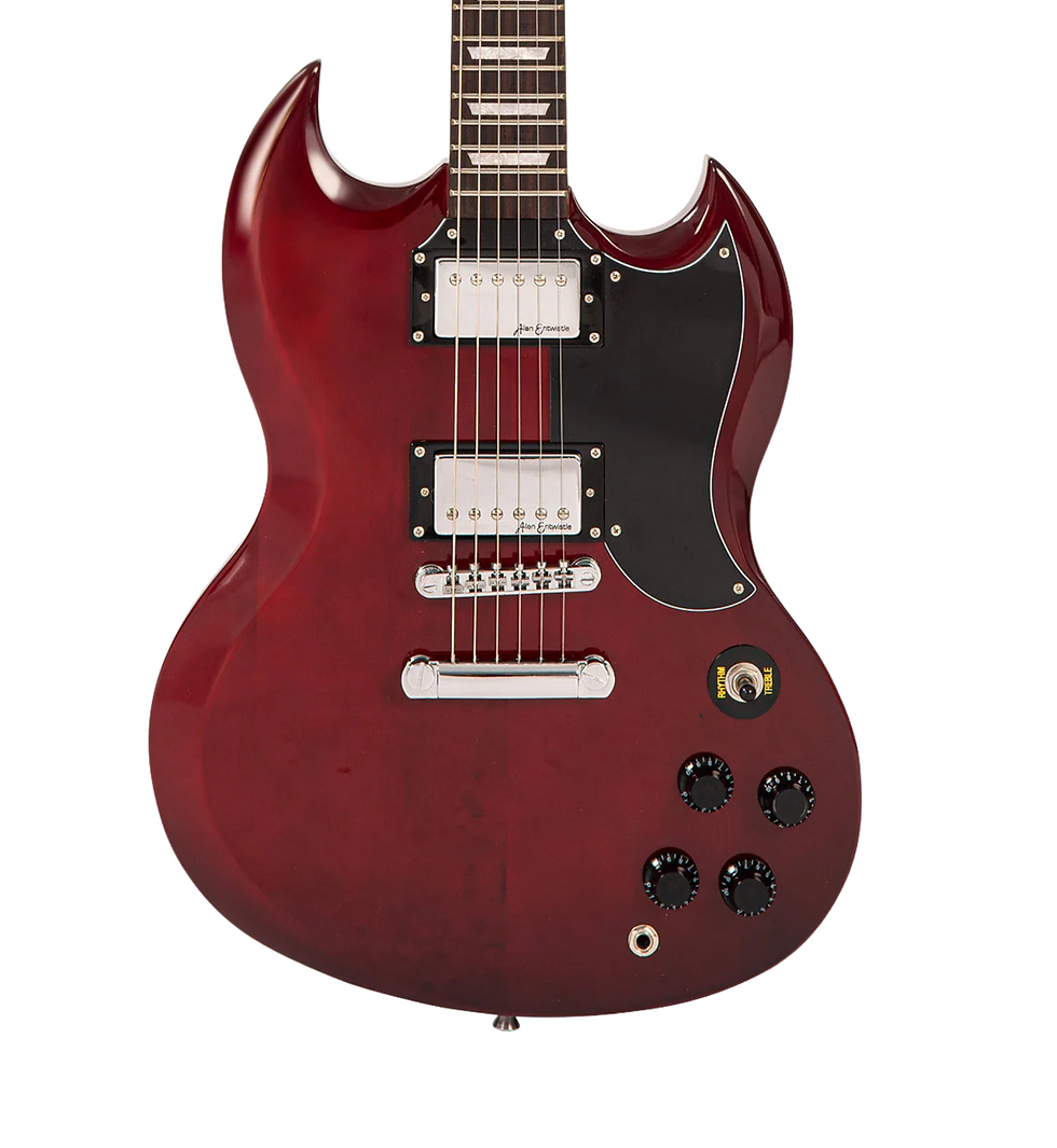 Vintage V69CR Coaster Series Electric Guitar, Cherry Red