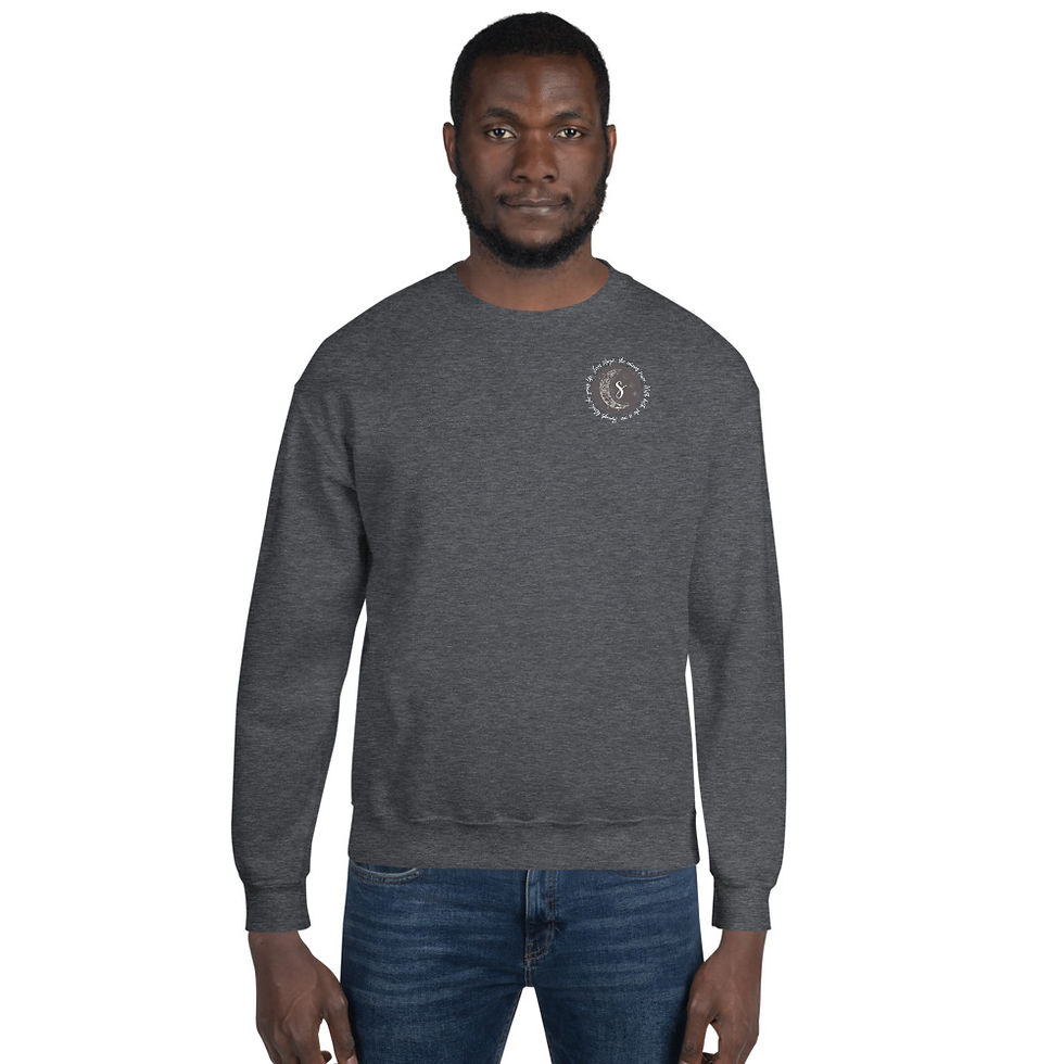 Thumbnail: The Shadowood Trilogy sigil quote Unisex Sweatshirt- 