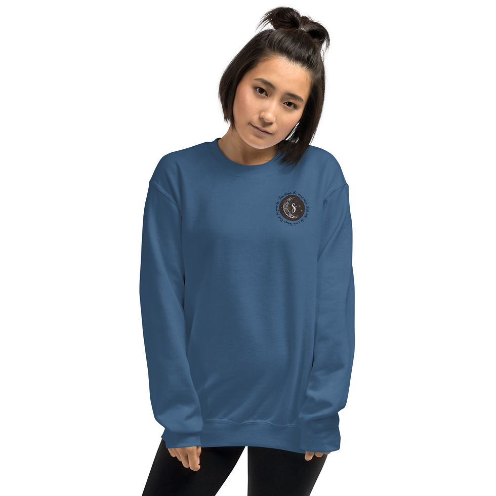 Thumbnail: The Shadowood Trilogy Sigil Quote -Unisex Sweatshirt