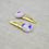 Thumbnail: Gold unicorn hair clips