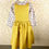 Thumbnail: Dungarees linen yellow