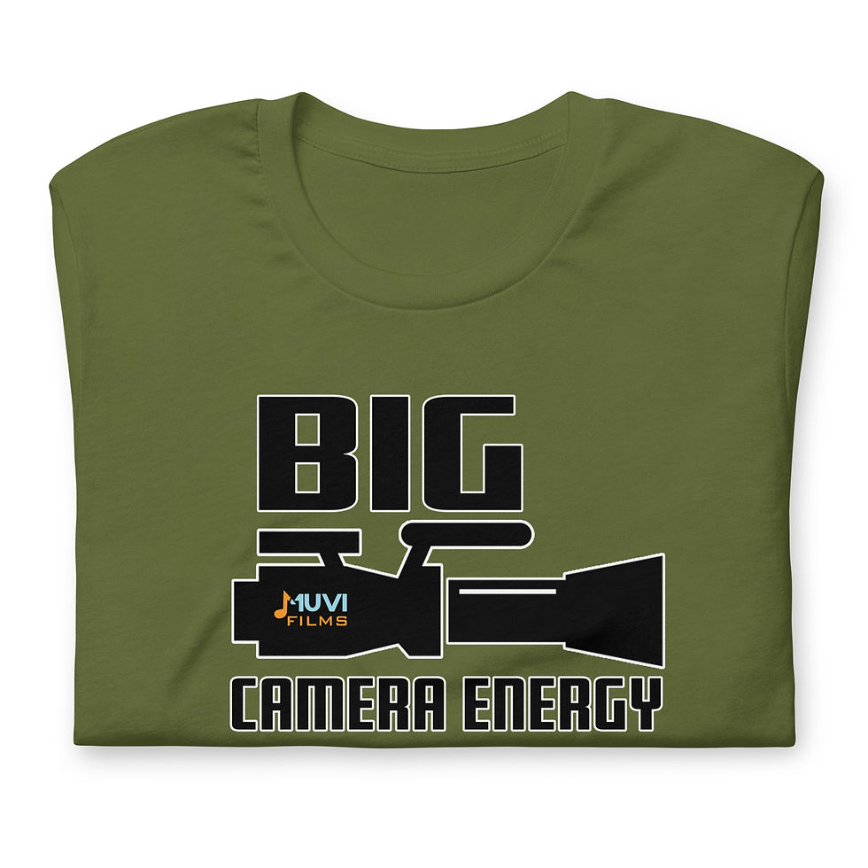 Thumbnail: MUVIfilms "Big Camera Energy" T Shirt