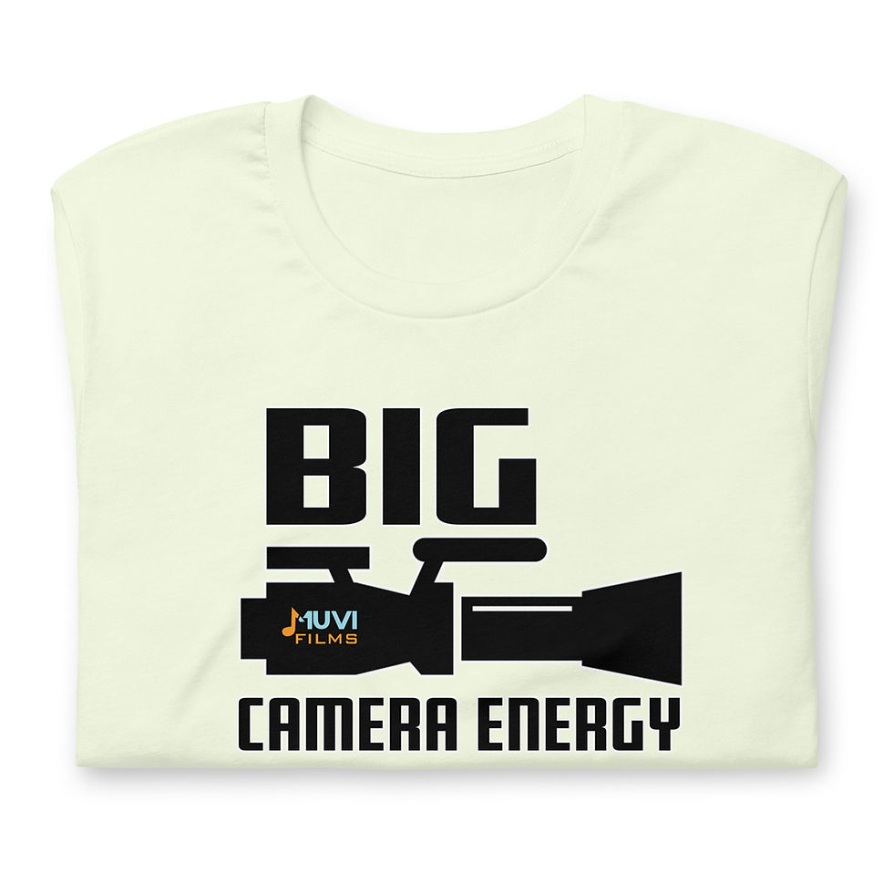 Thumbnail: MUVIfilms "Big Camera Energy" T Shirt