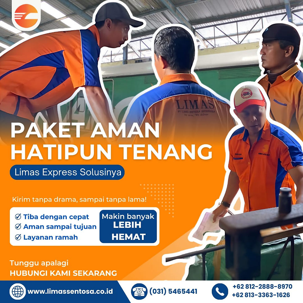 Paket Aman, Hati pun Tenang! Kirim Barang di Limas Express