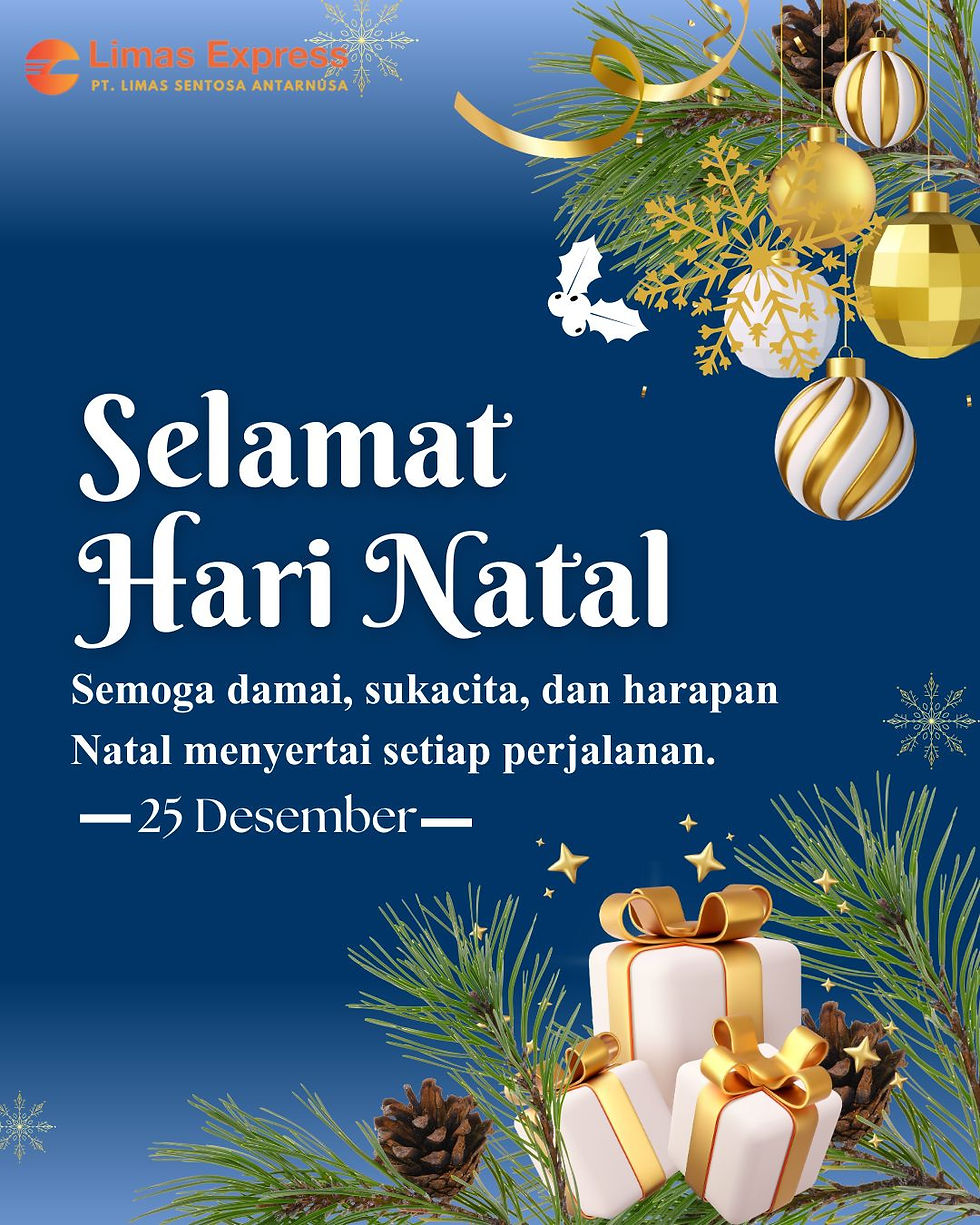 Momen Natal, Limas Express Tetap Setia Mengantar Harapan ke Seluruh Penjuru Negeri