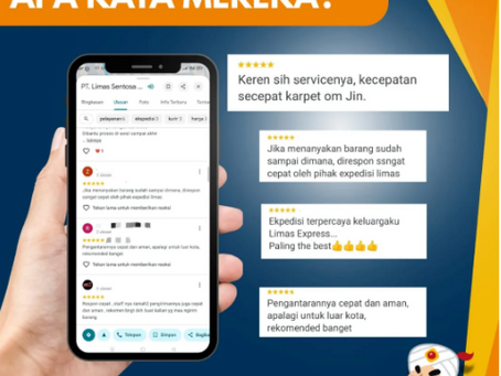 Apa Kata Mereka Tentang Limas Express? Lihat Review Asli di Google Maps!