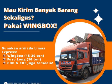 Kirim Barang Banyak Sekaligus Lebih Hemat? Charter Wingbox di Limas Express!