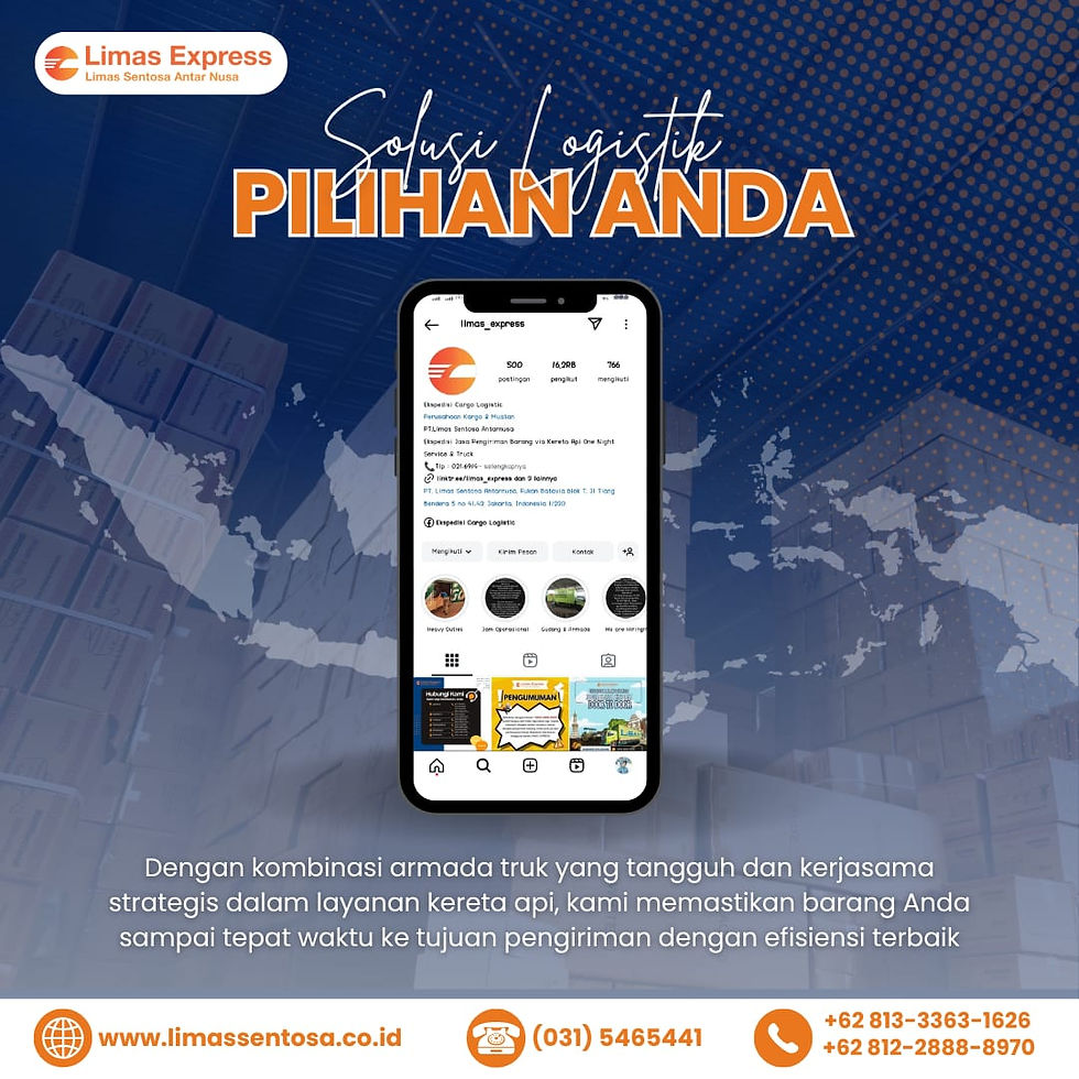 Limas Express Hadir di Semarang, Yogyakarta, Cirebon, dan Bandung: Solusi Logistik Terpercaya di Kota Anda!