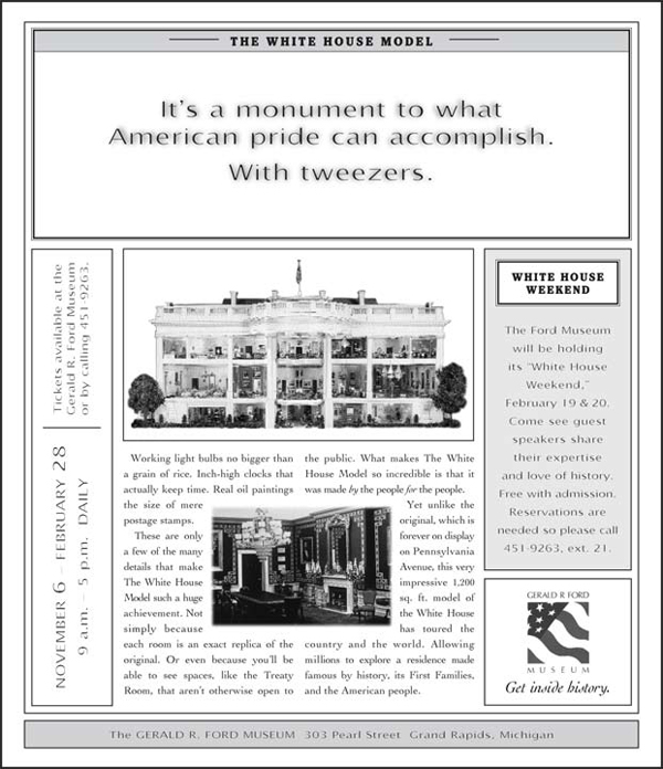 The White House Model Exhibit