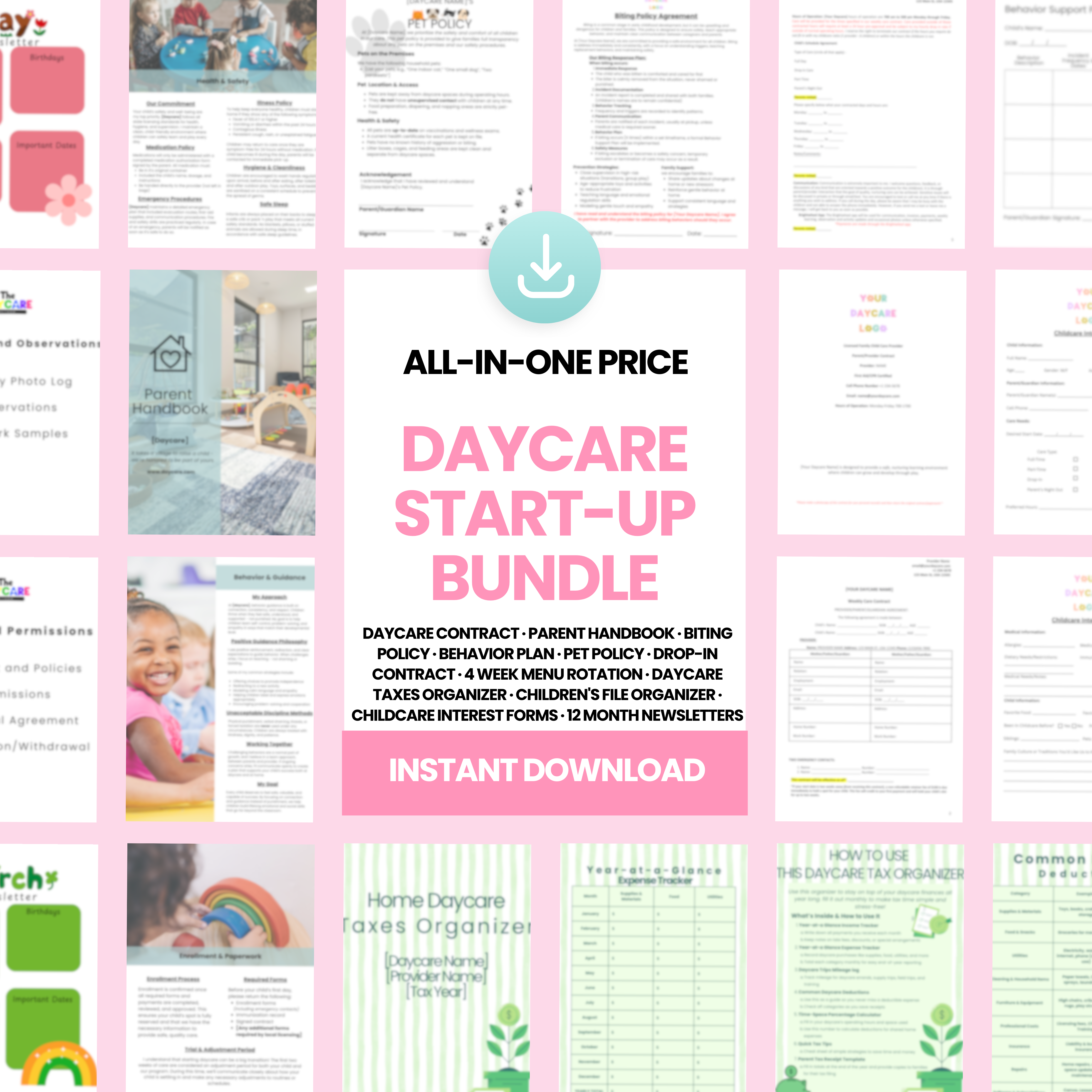 DAYCARE START-UP BUNDLE